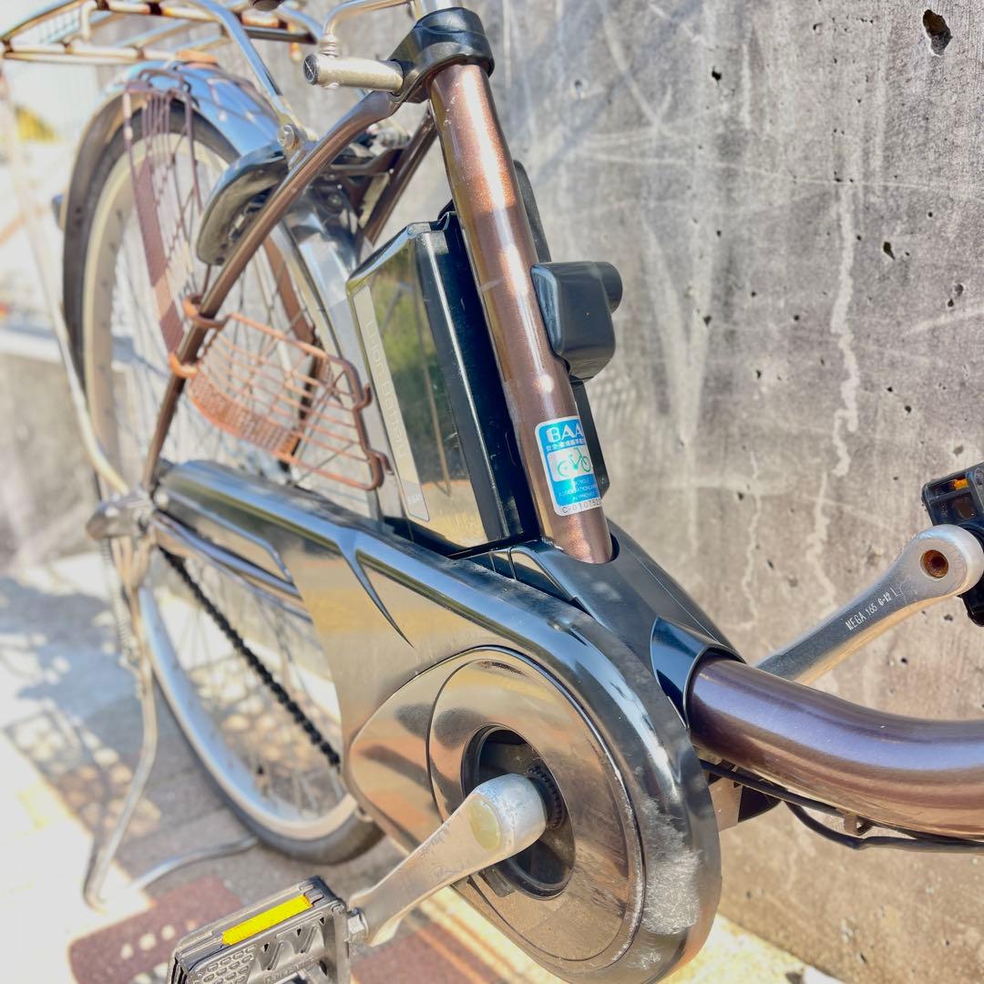 【整備済】パナソニック 電動アシスト自転車 26インチ バッテリー6.6Ah