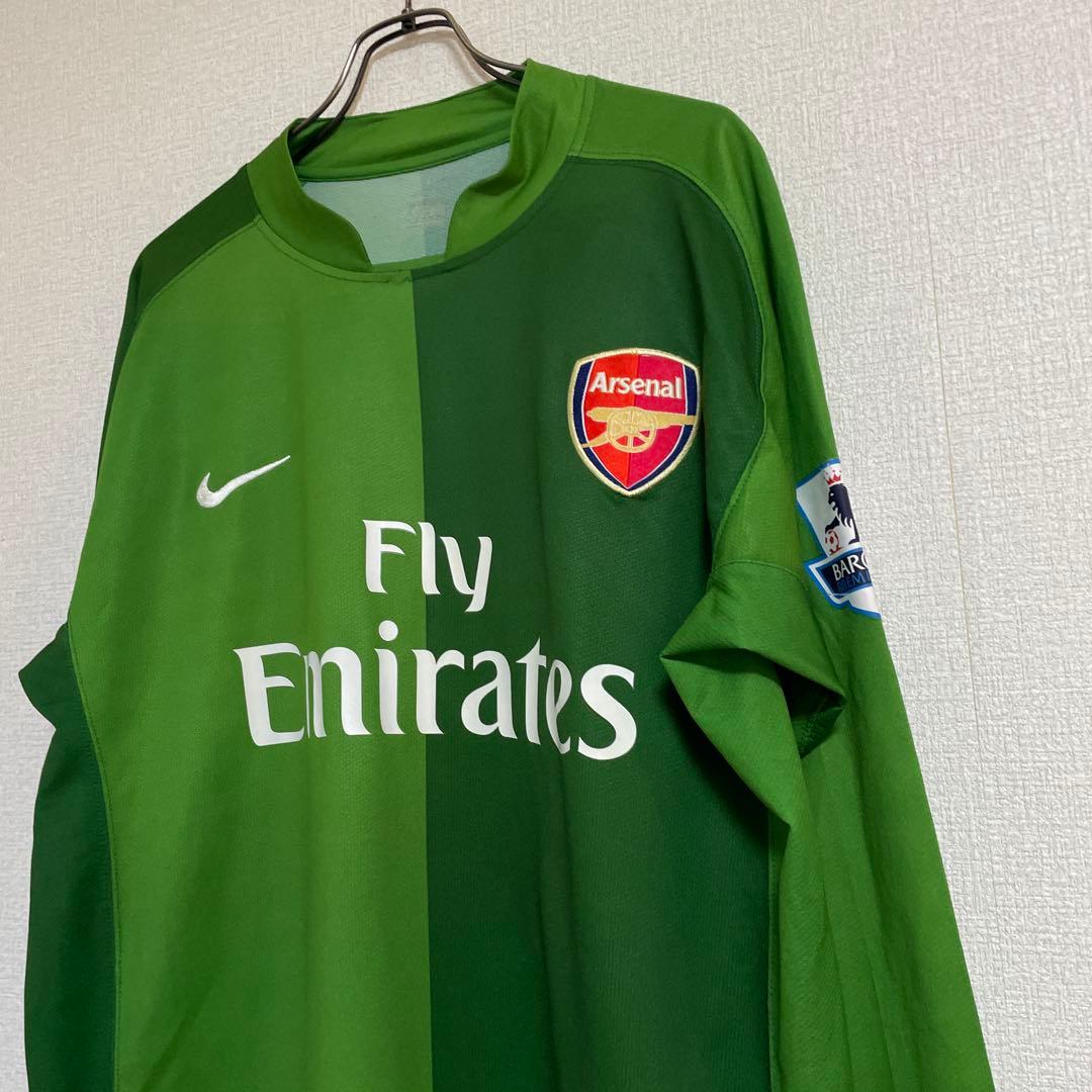 プレミアリーグ　arsenal アーセナル　GK　ユニフォーム　ゲームシャツ