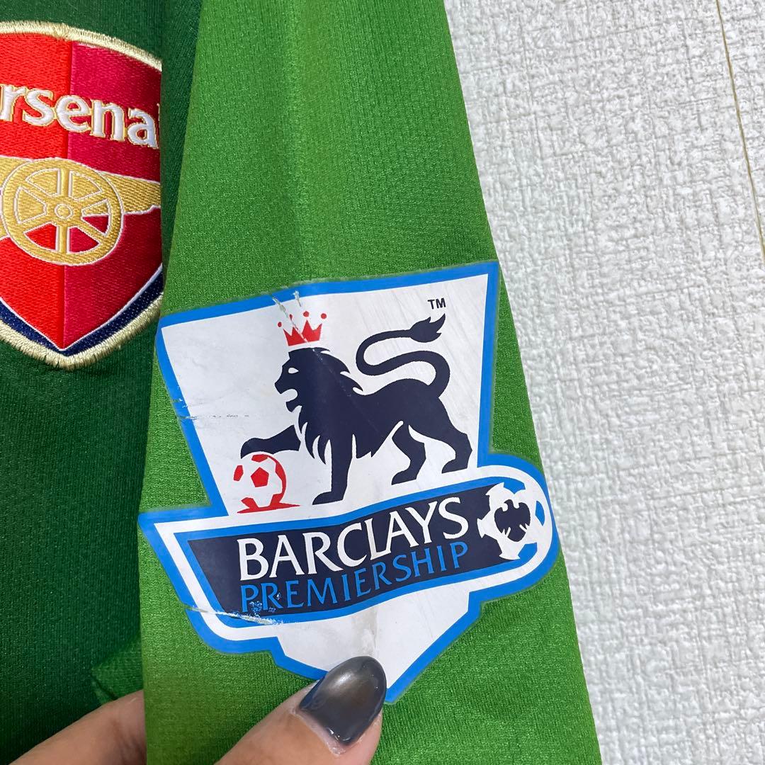 プレミアリーグ　arsenal アーセナル　GK　ユニフォーム　ゲームシャツ