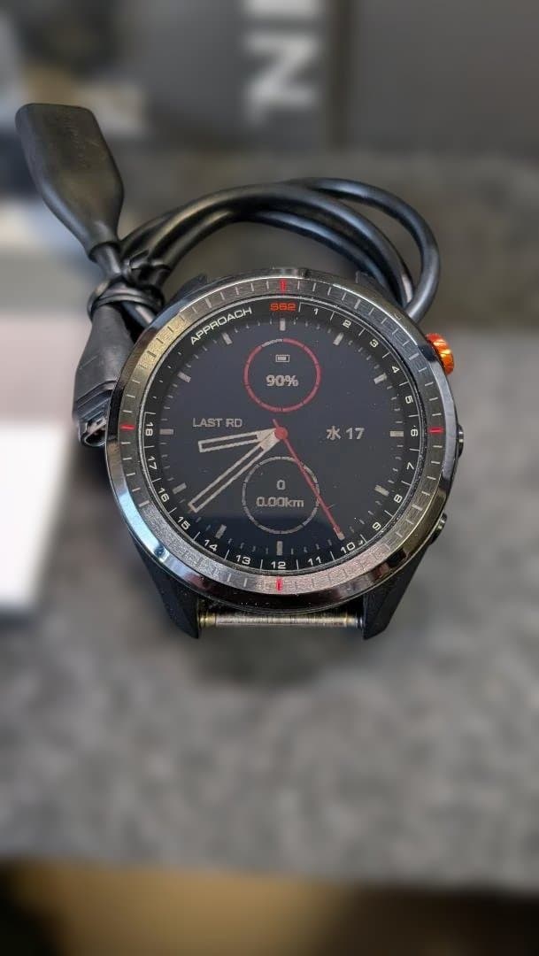 GARMIN APPROACH S62 GPS ゴルフウォッチ　ベルト3本付