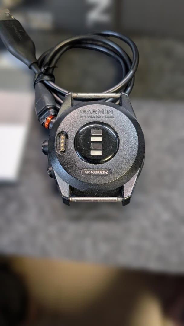GARMIN APPROACH S62 GPS ゴルフウォッチ　ベルト3本付
