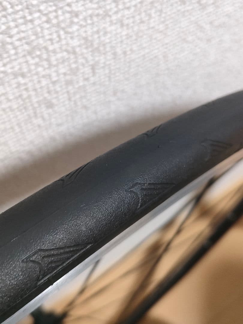 走行500キロ☆玉当たり調整済み シマノ wh-r 501ホイール 前後セット