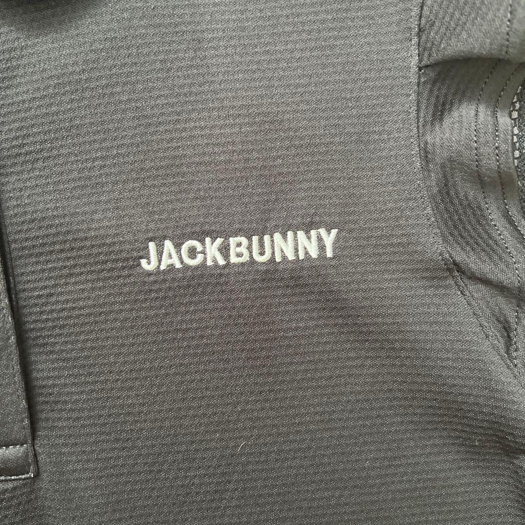 Jack Bunny!!　ハニカムメッシュ フリル袖 ポロワンピース　ゴルフ