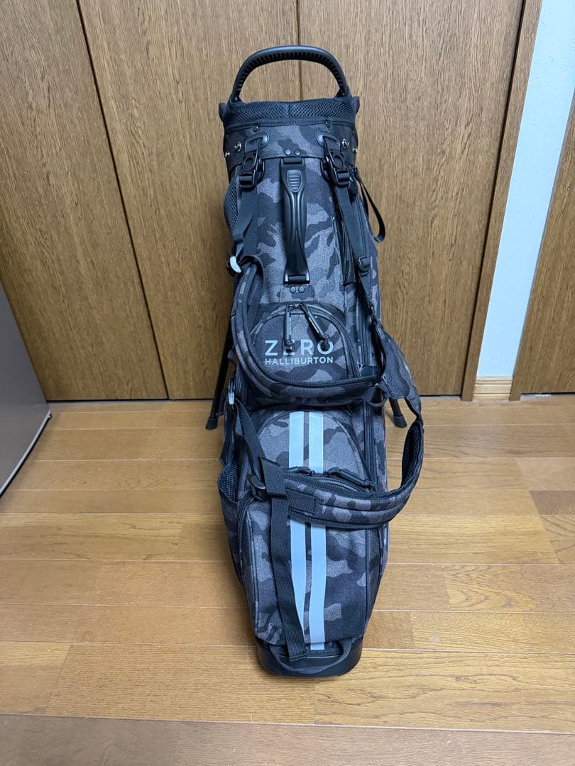 ZERO HALLIBURTON ゴルフバッグ ブラックカモ