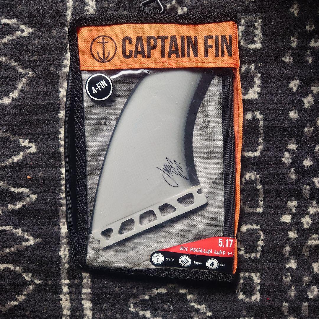 CAPTAIN FIN ジェフマッカラン クアッド フューチャーフィン