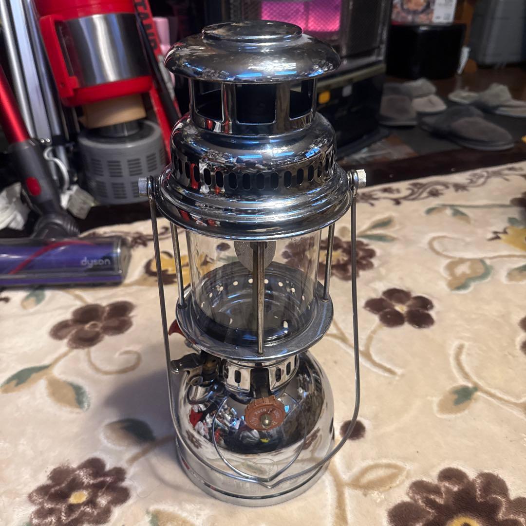 ペトロマックス似　真鍮製バタフライランタン　動作未確認