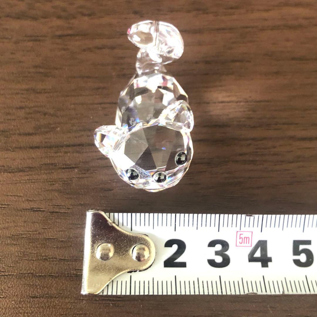 希少 廃盤 SWAROVSKI スワロフスキー 猫 ねこ ネコ 置物 インテリア