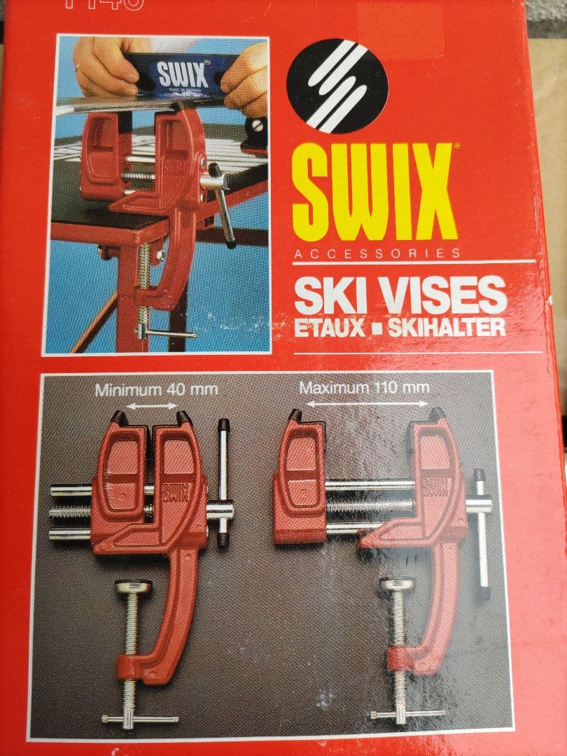 値下げ‼️程度良好綺麗 SWIX スウィックス セミファット 対応 スキーバイス