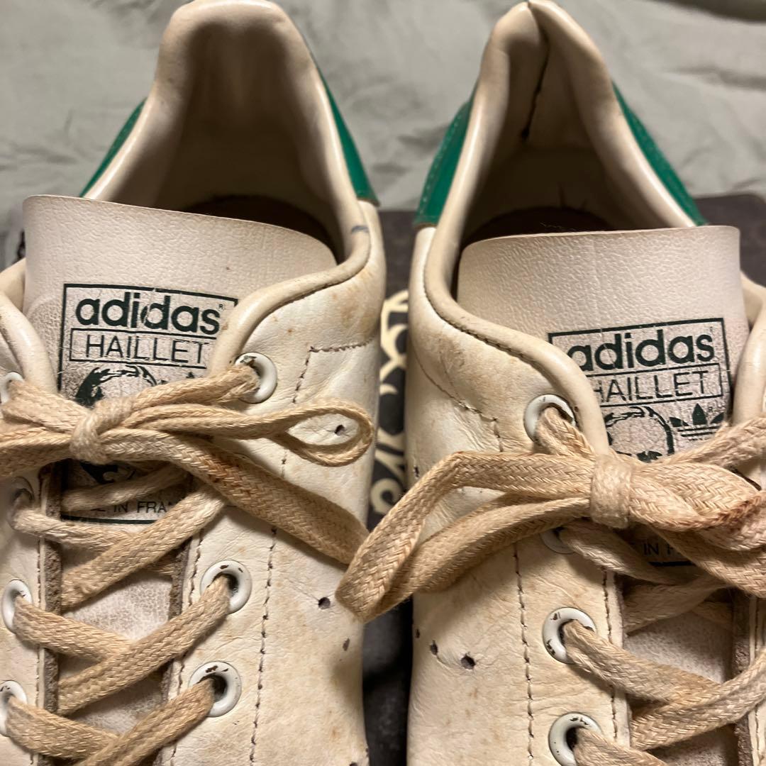 adidas ヴィンテージ　ハイレット　スタンスミス　メイドインフランス　42位