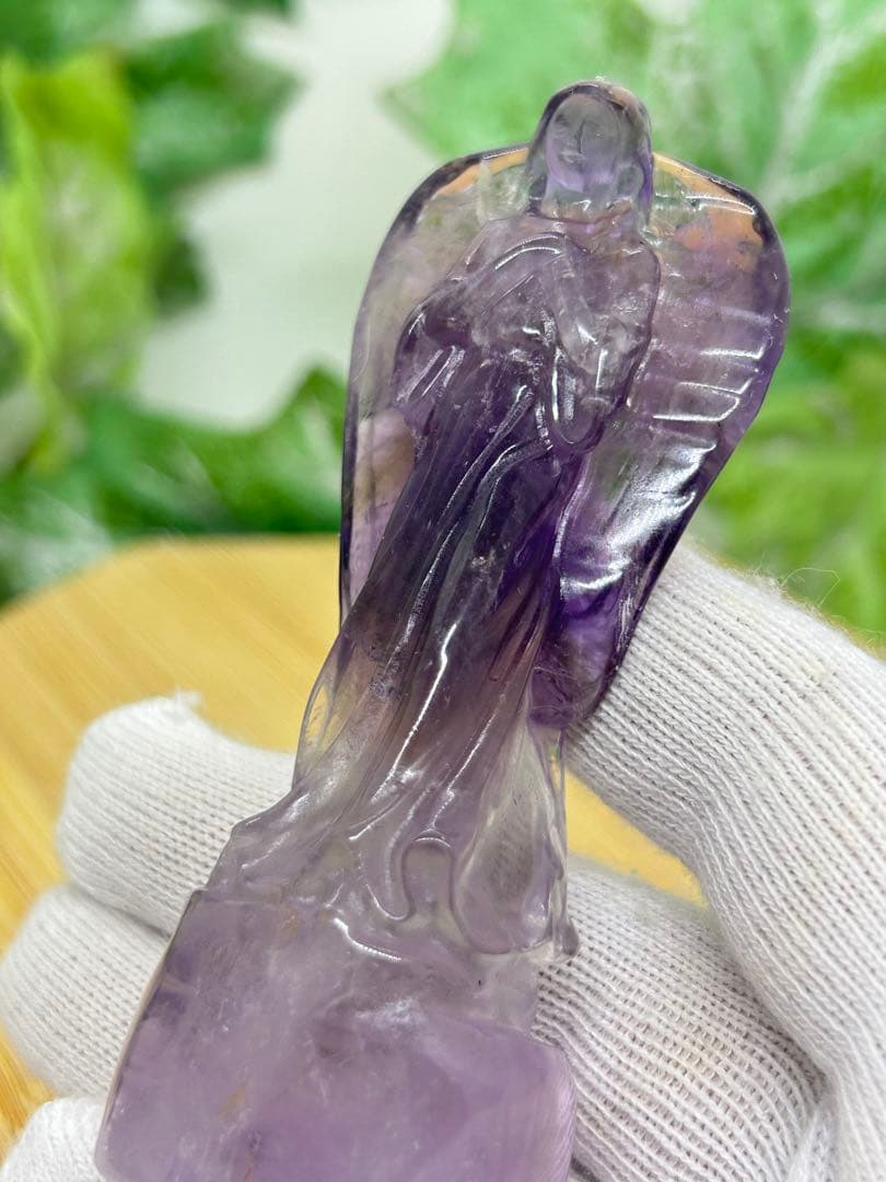 天然石アメトリン　マリア天使様　No.1306