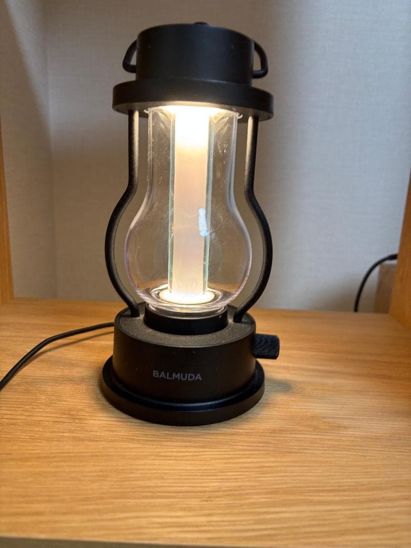 バルミューダ ザ・ランタン ポータブルLEDランタン ブラック