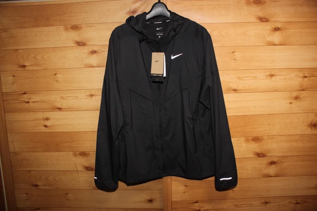 M 黒　ナイキNIKE　ウインドランナーランニングジャケット　FB7541