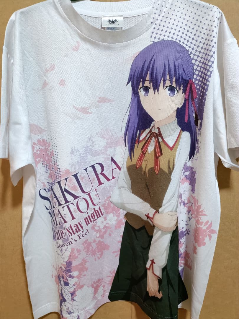 Fate ☆ 間桐桜 フルグラフィック Tシャツ