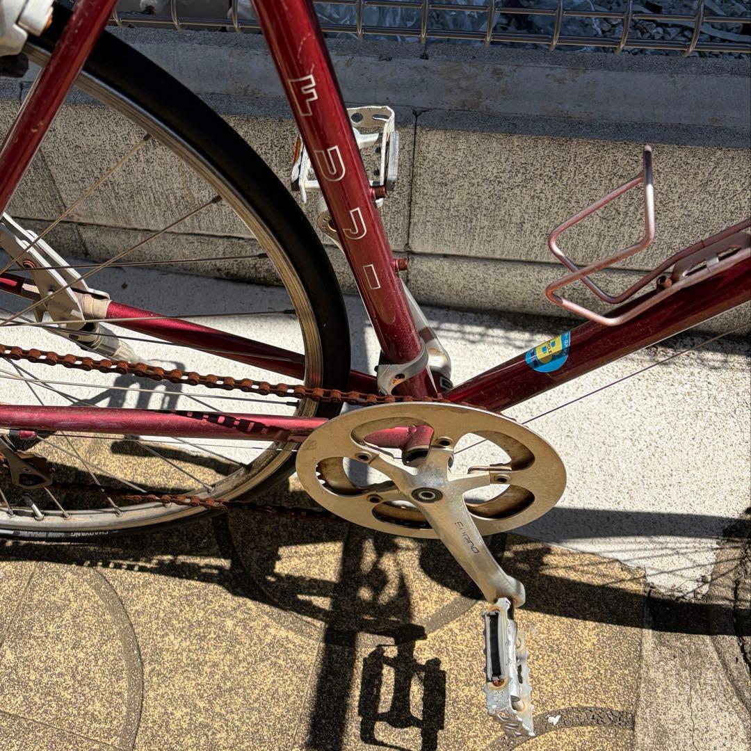 FUJI Ballad 自転車　レッド