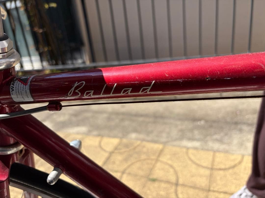 FUJI Ballad 自転車　レッド