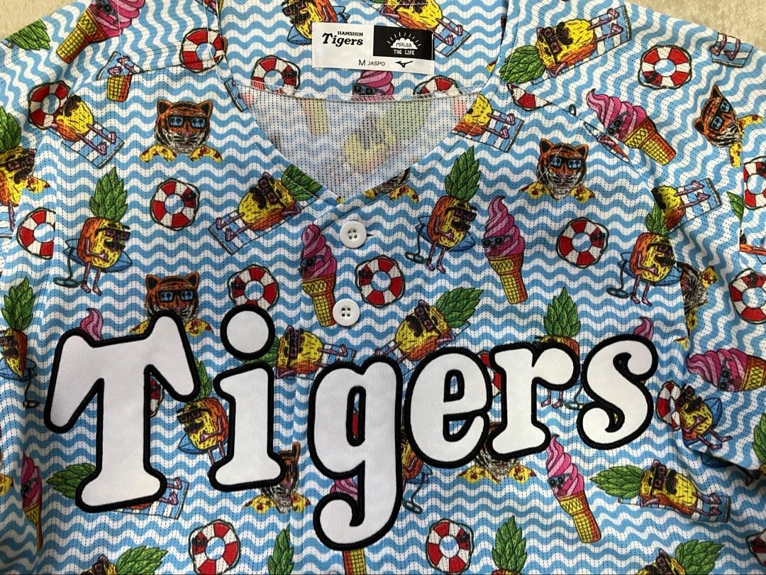【美品】阪神タイガース　MULGA モルガ　コラボユニフォーム　Mサイズ