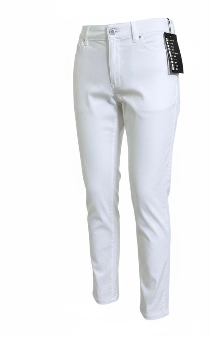 定2.4万 J.LINDEBERG ゴルフパンツ W27 白　ジェイリンドバーグ