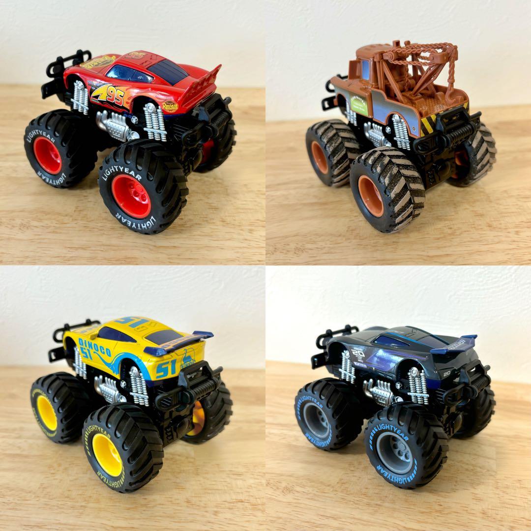 【新品】モンスタートラック　カーズ4台セット