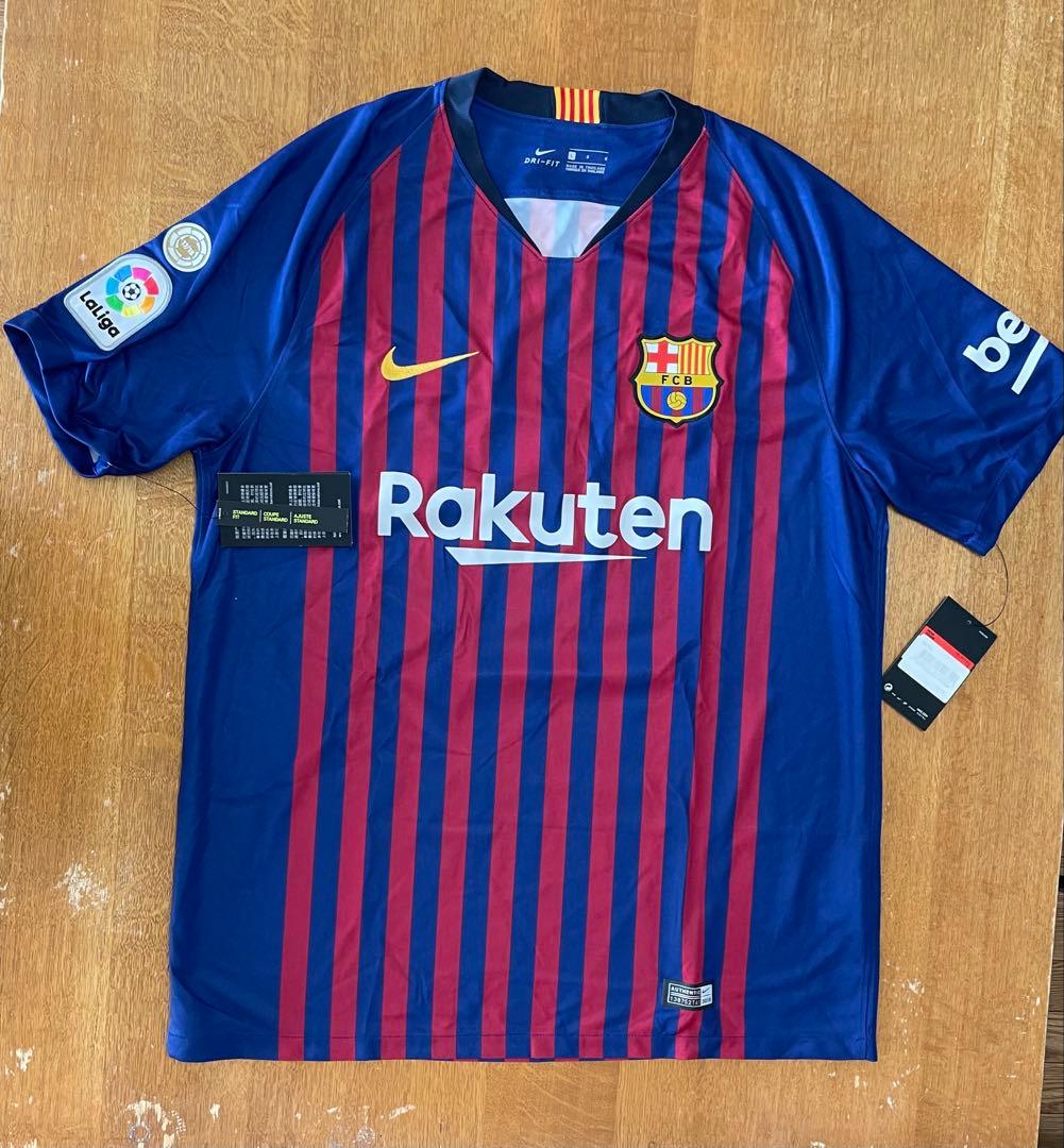 NIKE バルセロナFC ユニフォーム L 新品タグ付き 背番号メッシ10番