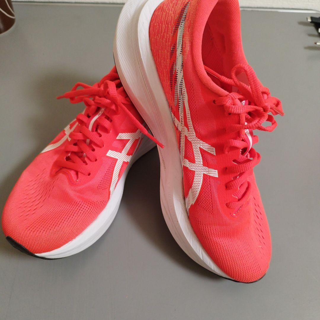 ASICS Magic Speed4 ランニングシューズ レッド 25.5cm
