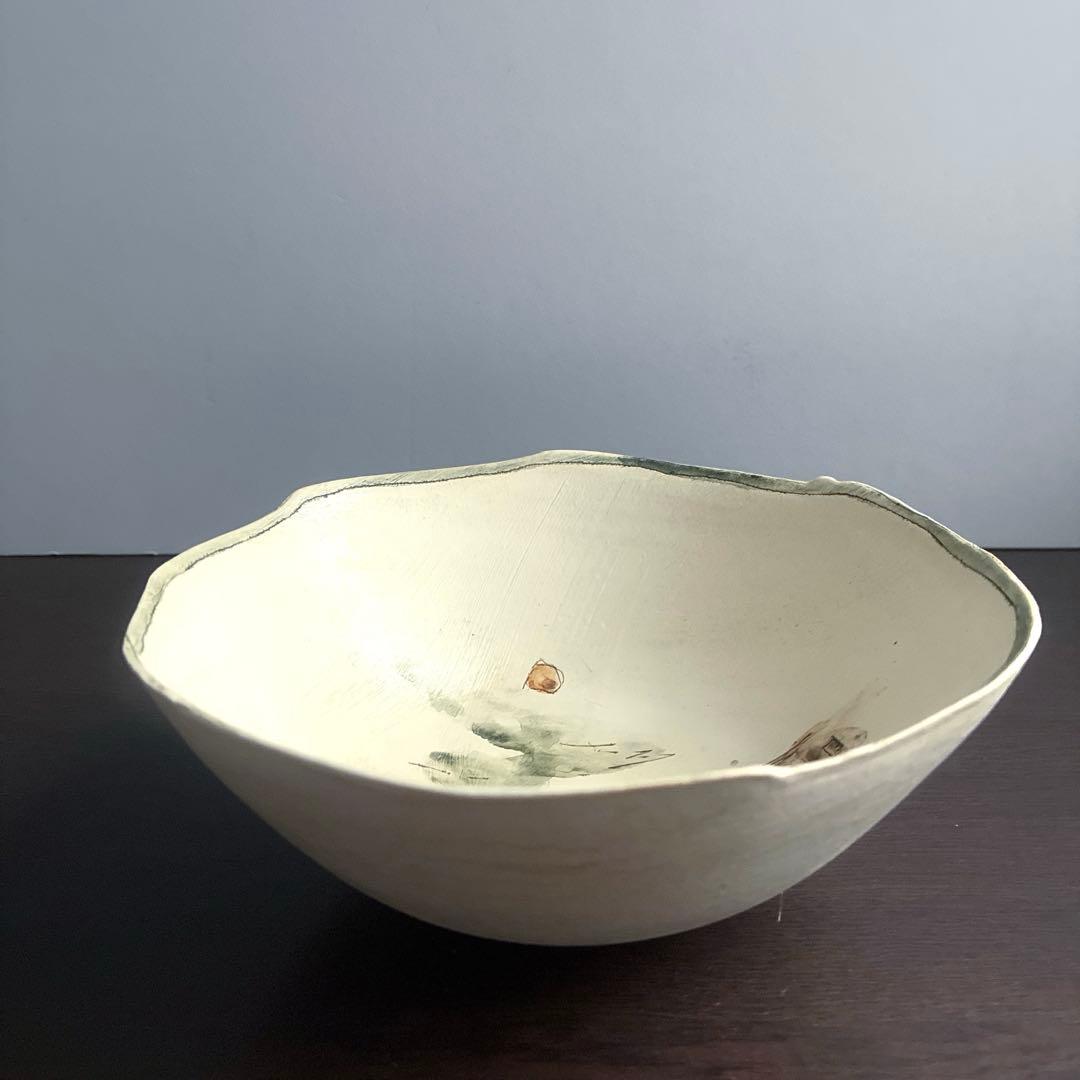 新品未使用　笠間焼　駒澤博司　中鉢