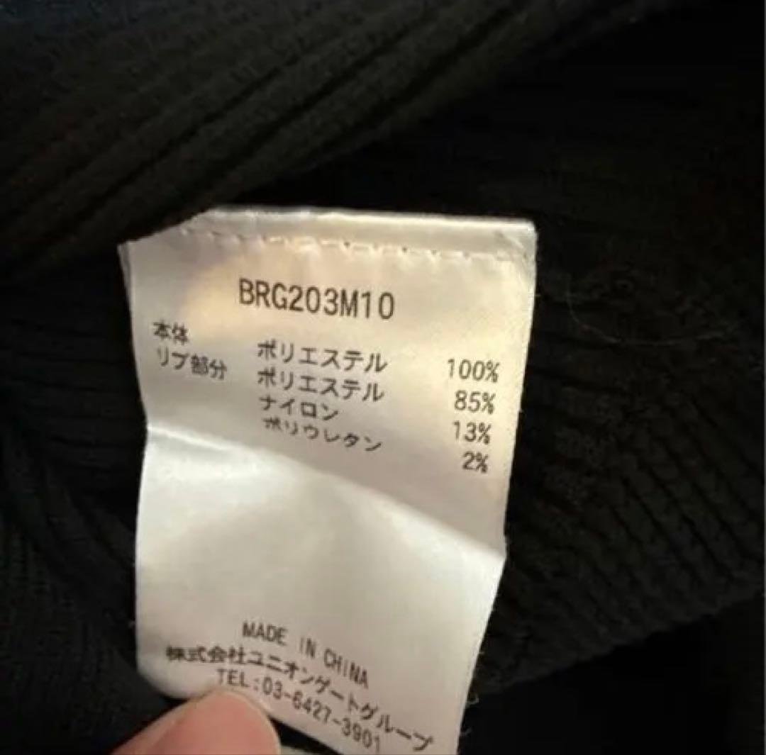 【美品今月限定価格】BRIEFING ブラック 長袖セーター M