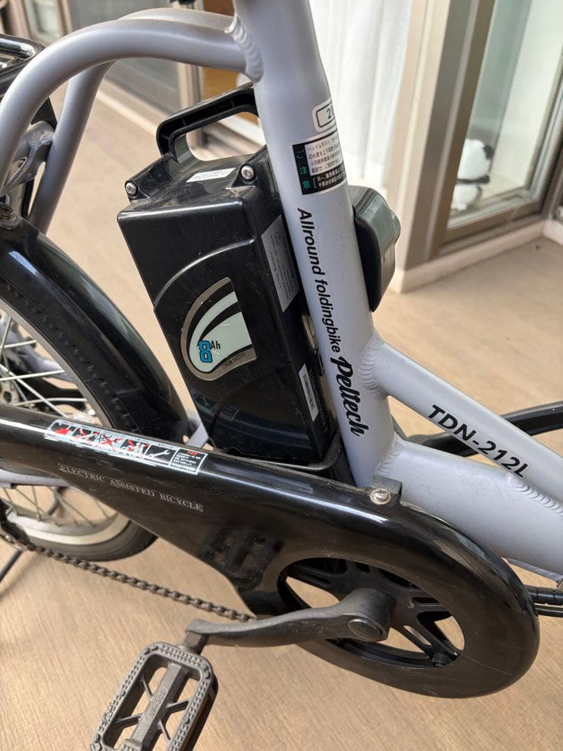 ペルテック 電動折り畳み自転車 TDN-212L