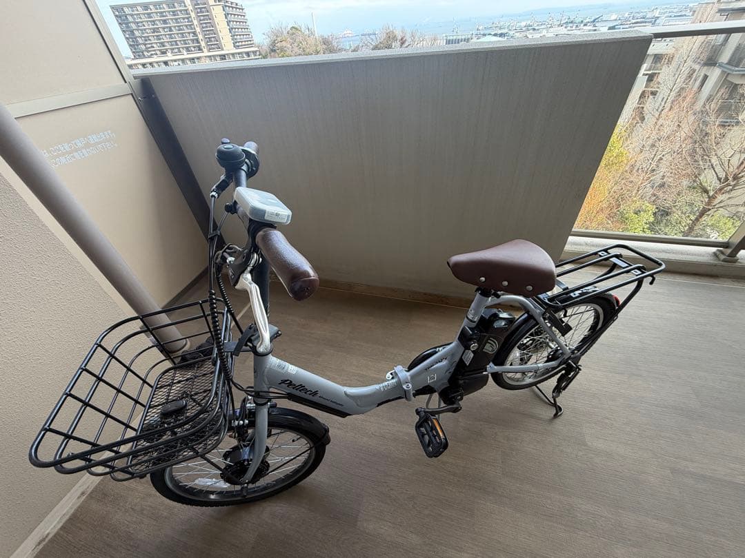 ペルテック 電動折り畳み自転車 TDN-212L