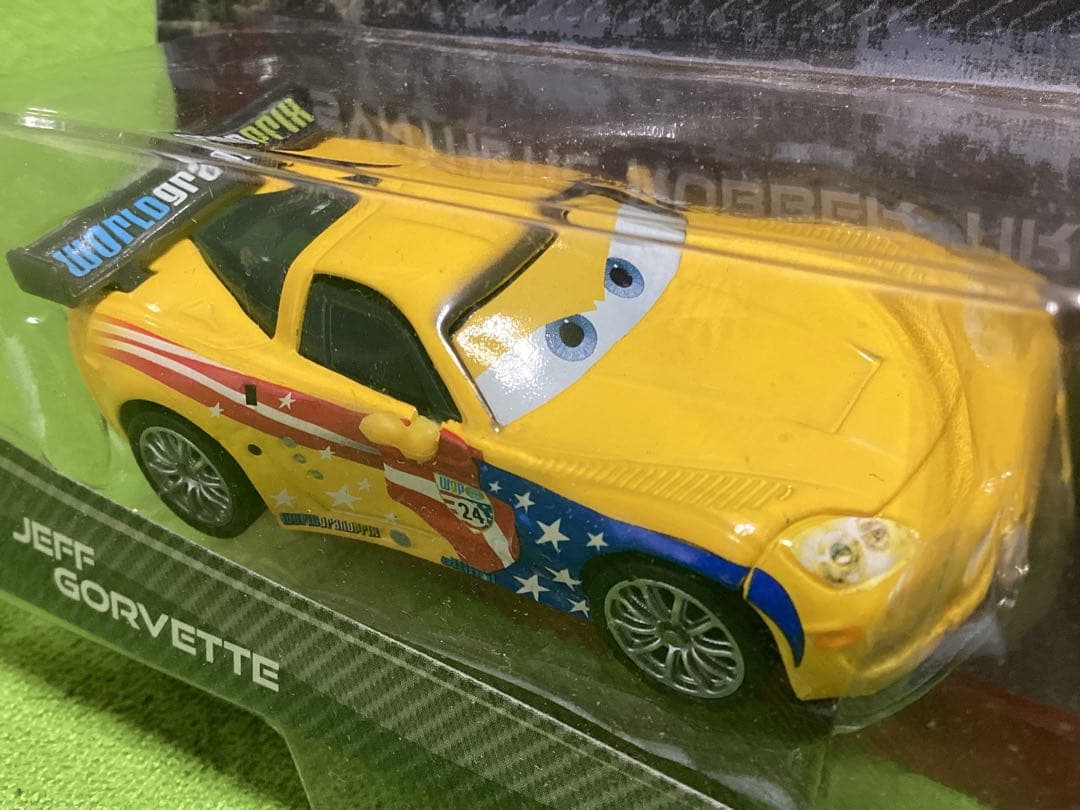 ディズニーカーズ マテル新品 SYNTHETICラバータイヤ装着ジェフゴルベット