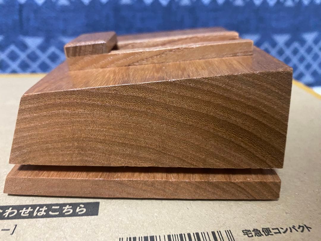 ABU ウッドディスプレイ 　ナチュラル 右巻き　ほぼ新品