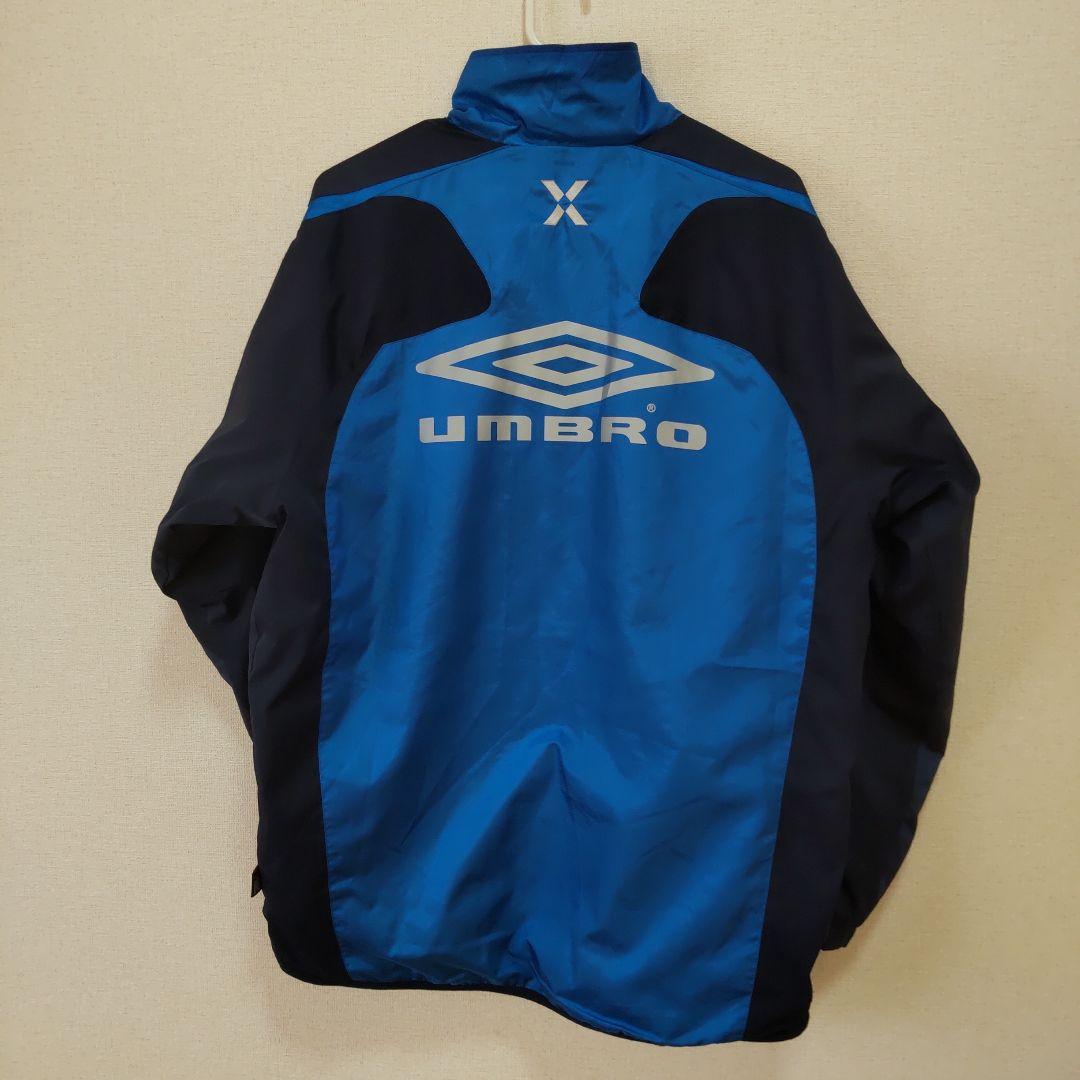 UMBRO ピステ・ウィンドブレーカー O-XO 青/黒　３点セット