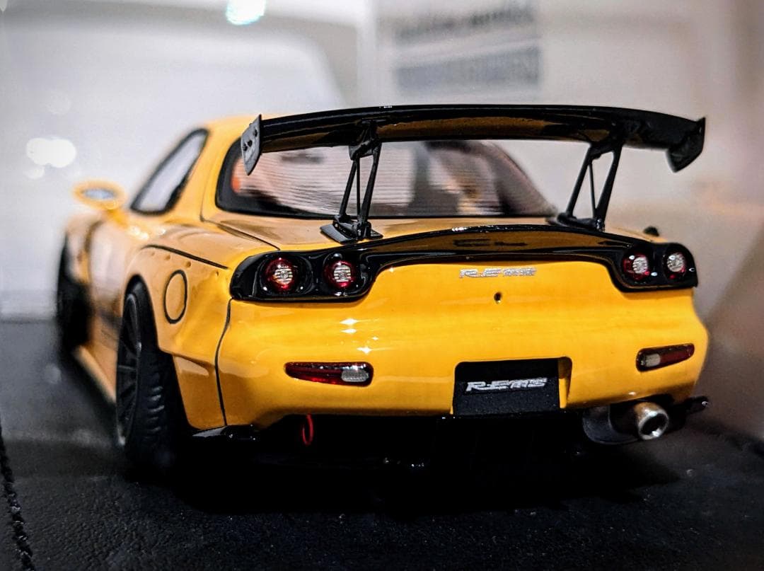 イグニッションモデル 1/43 マツダ RX-7 FD3S RE雨宮 サイン入り