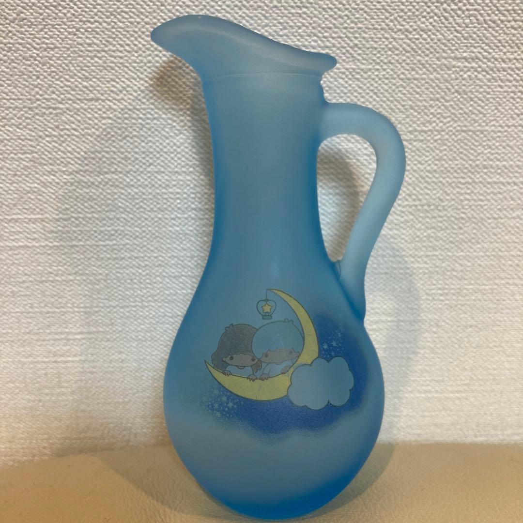 サンリオ　キキララ　レトロ　当時物　水差し　花瓶　一輪挿し　ヴィンテージ