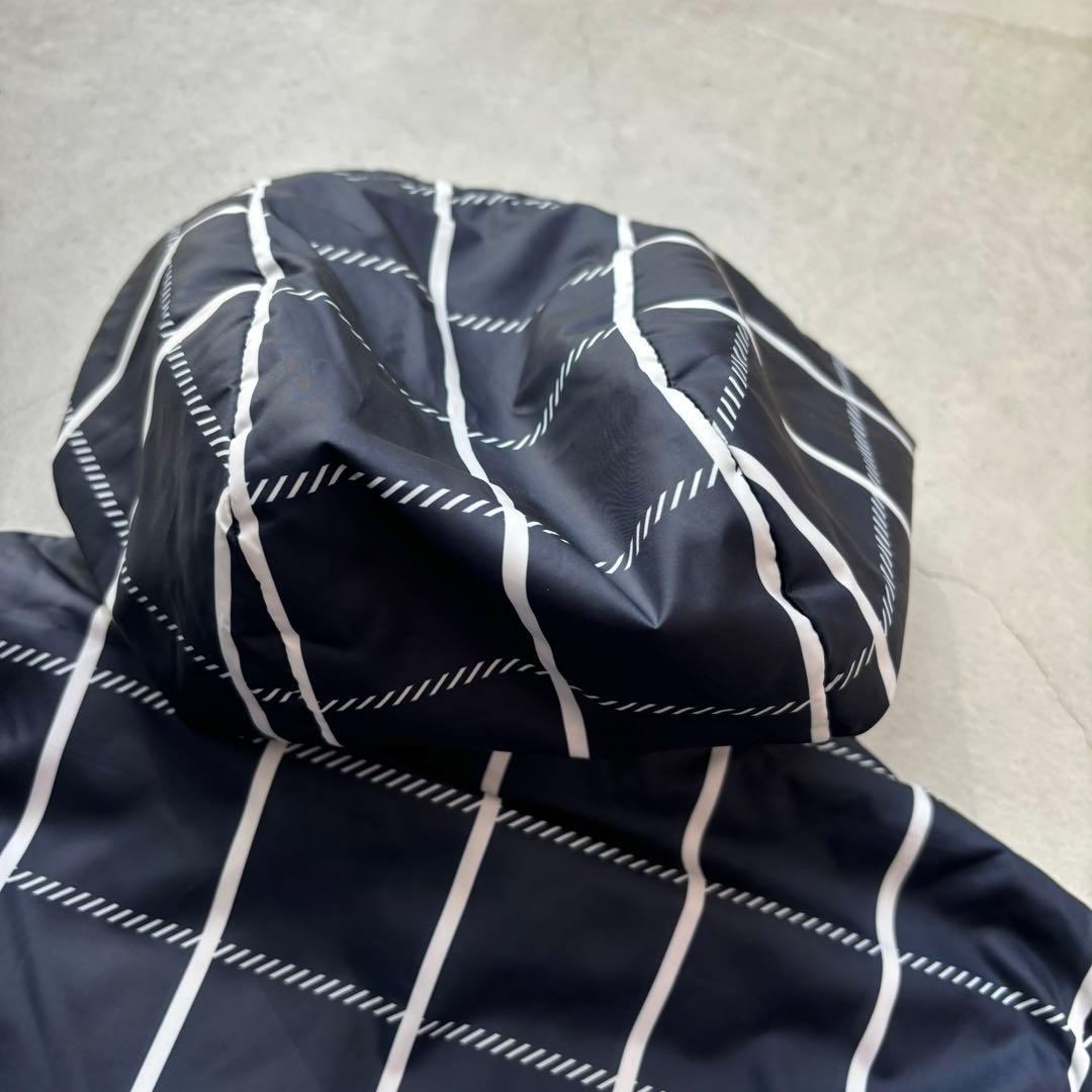 【美品】  GOLF 中綿フードジップベスト ロゴ M