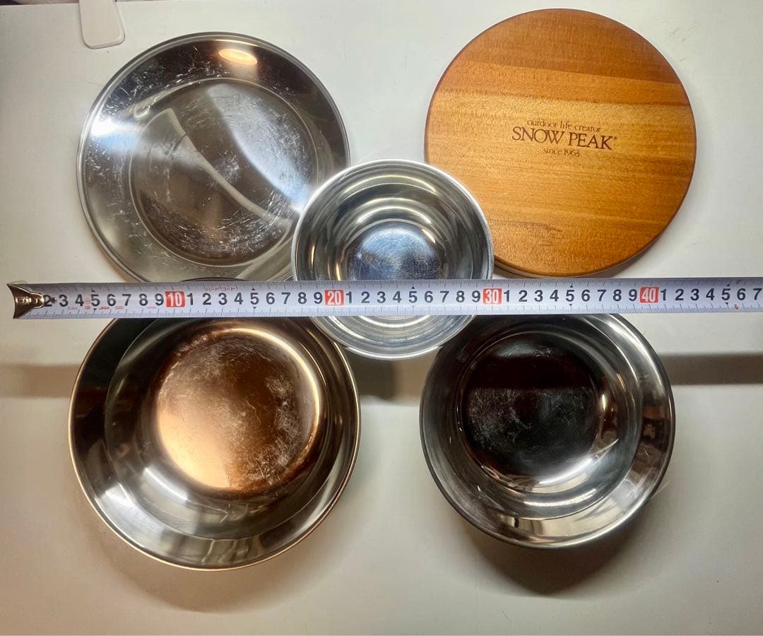  peak 食器セット 4点 メッシュケース付き