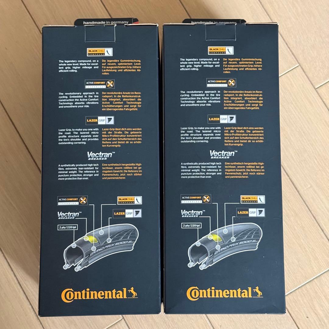 【未使用】 Continental GP5000 STR 30c 2本セット