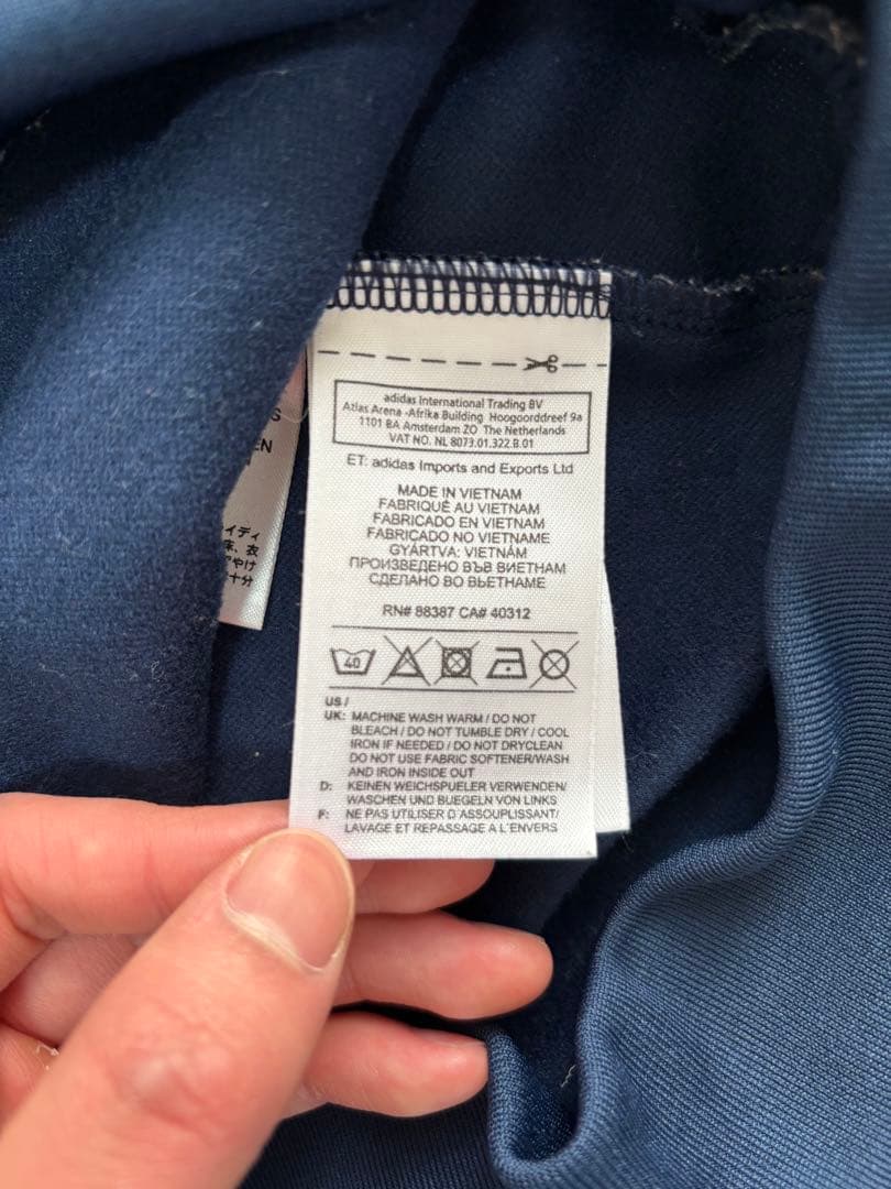 ★希少★ 正規品 Chelsea FC adidas 金/紺 ロンT ジャージ