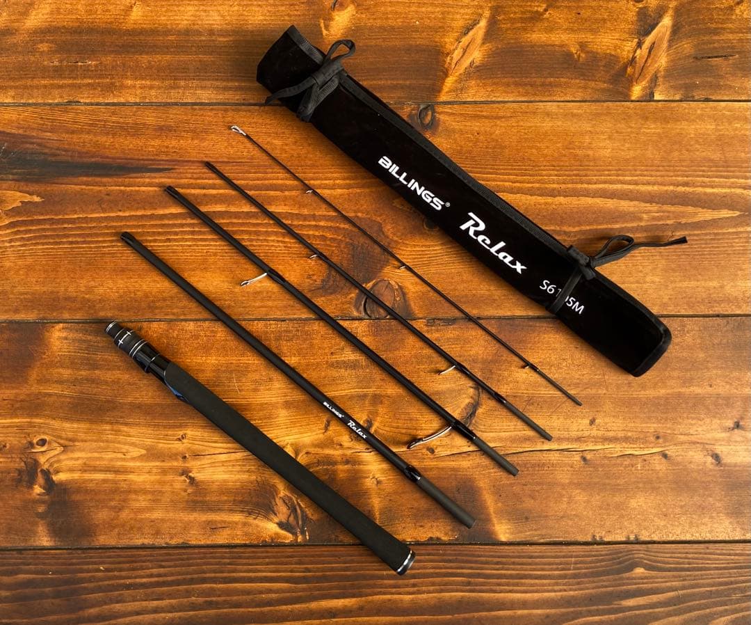 5ピースパックロッド　208cm スピニングロッド　トラベルロッド S6105M