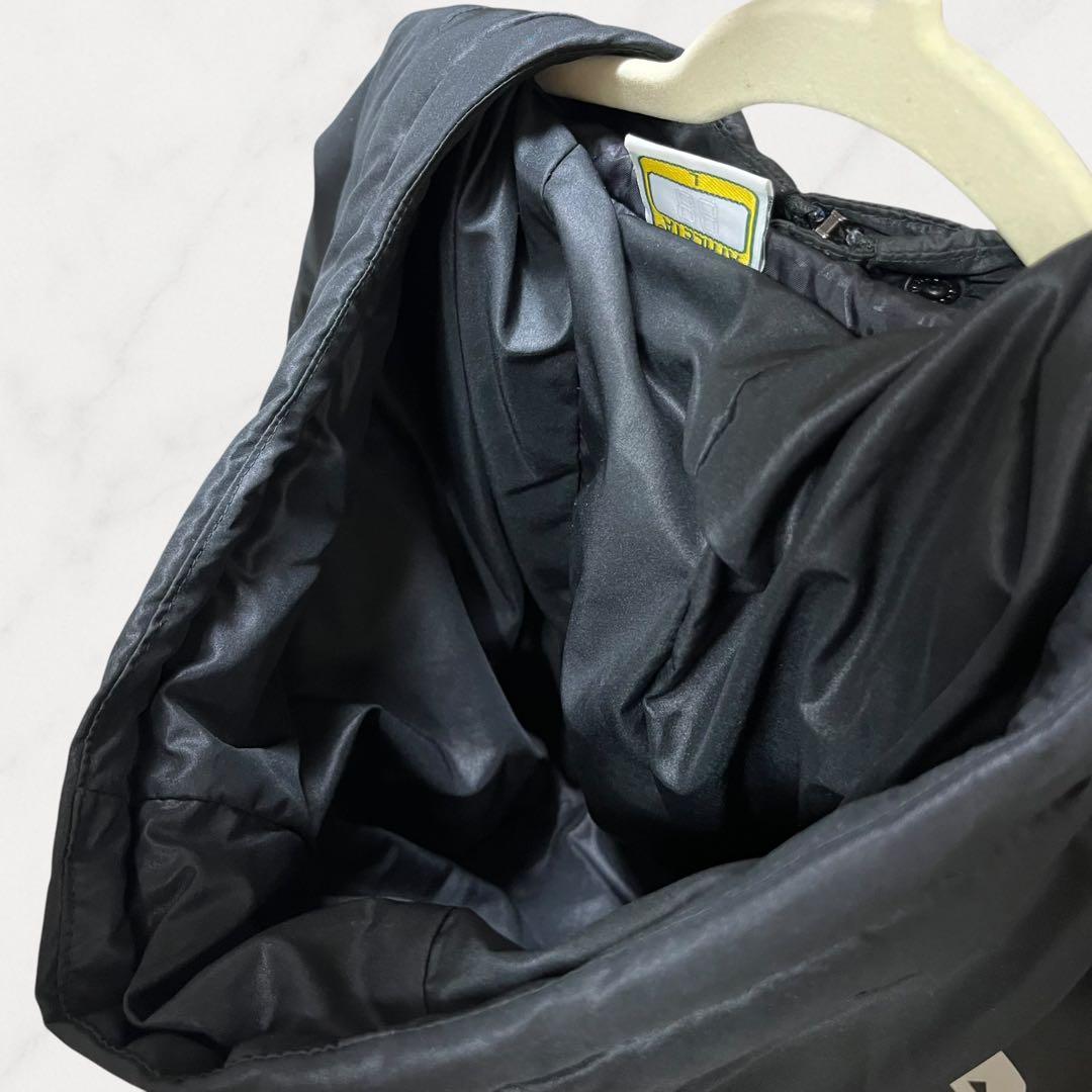 S☆ATHLETA ベンチコート 黒 Lサイズサッカーフットサルフード付き