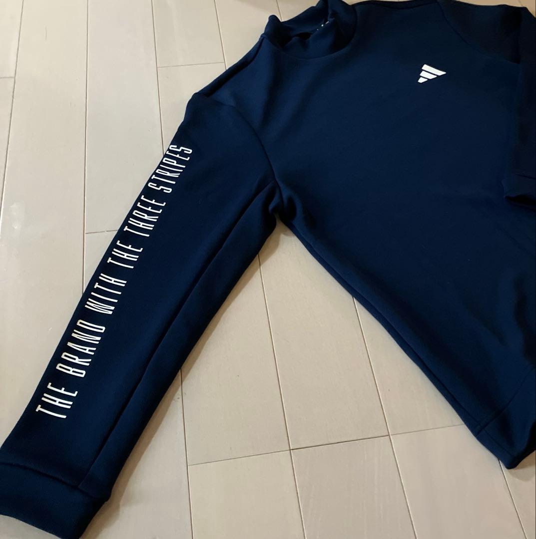 【新品】アディダス／ハイネック／モックネック／長袖