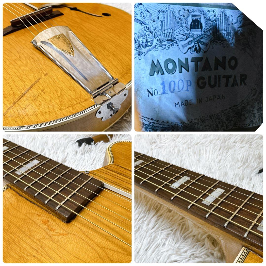 MONTANO No.100P アーチトップ ピックギター ジャパンビンテージ