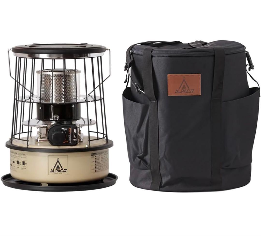 ALPACAアルパカストーブ TS-77 NC収納バッグと五徳付き(新品同様)