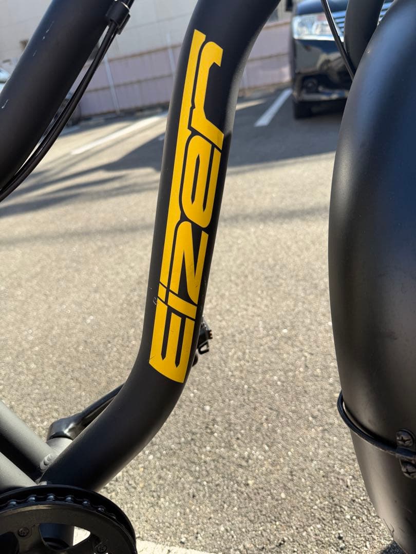 ファットバイク極太タイヤ　マッドブラック　引き取り限定　値下げしました