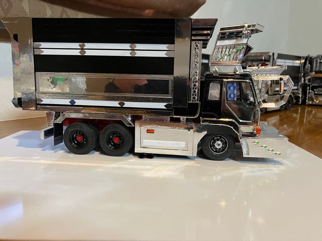 デコトラ、アオシマ、ザ•グレートデカ箱ダンプ1／32完成品