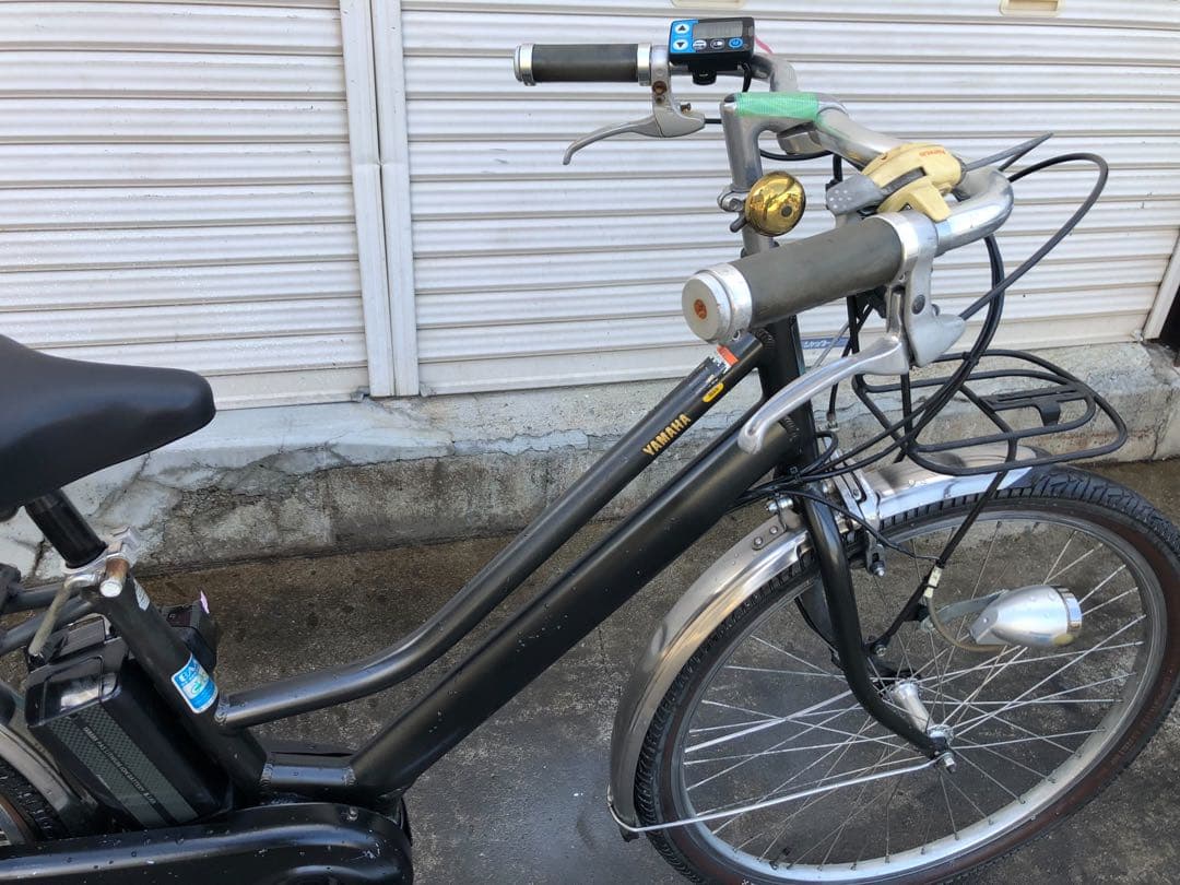 ヤマハ最新機種電動アシスト自転車pas Mina26インチブラックアルミボディー