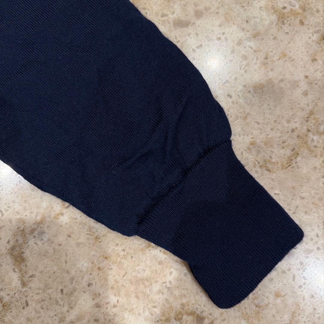 BEAMS GOLF エアシャット 裏付き スフィダンテ 防風 ニット