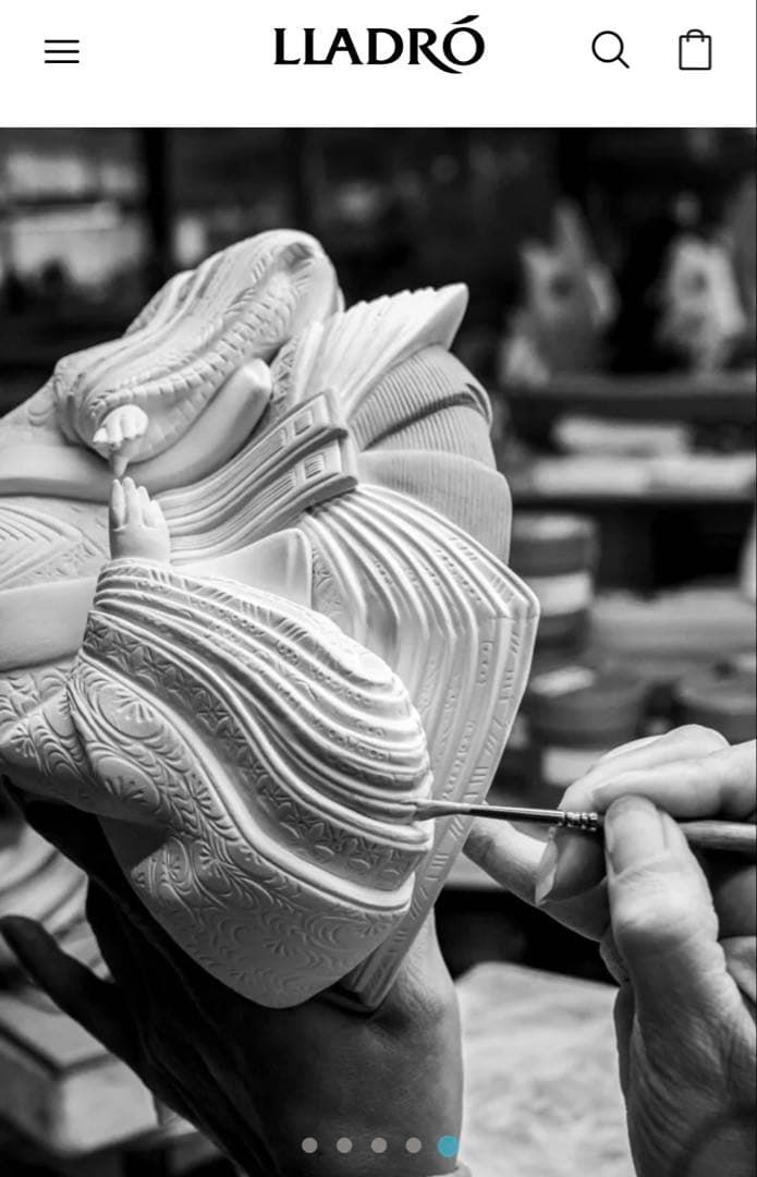 【美品】LLADRO リヤドロ　雛人形 親王飾り　限定品　屏風付き　ひな祭り