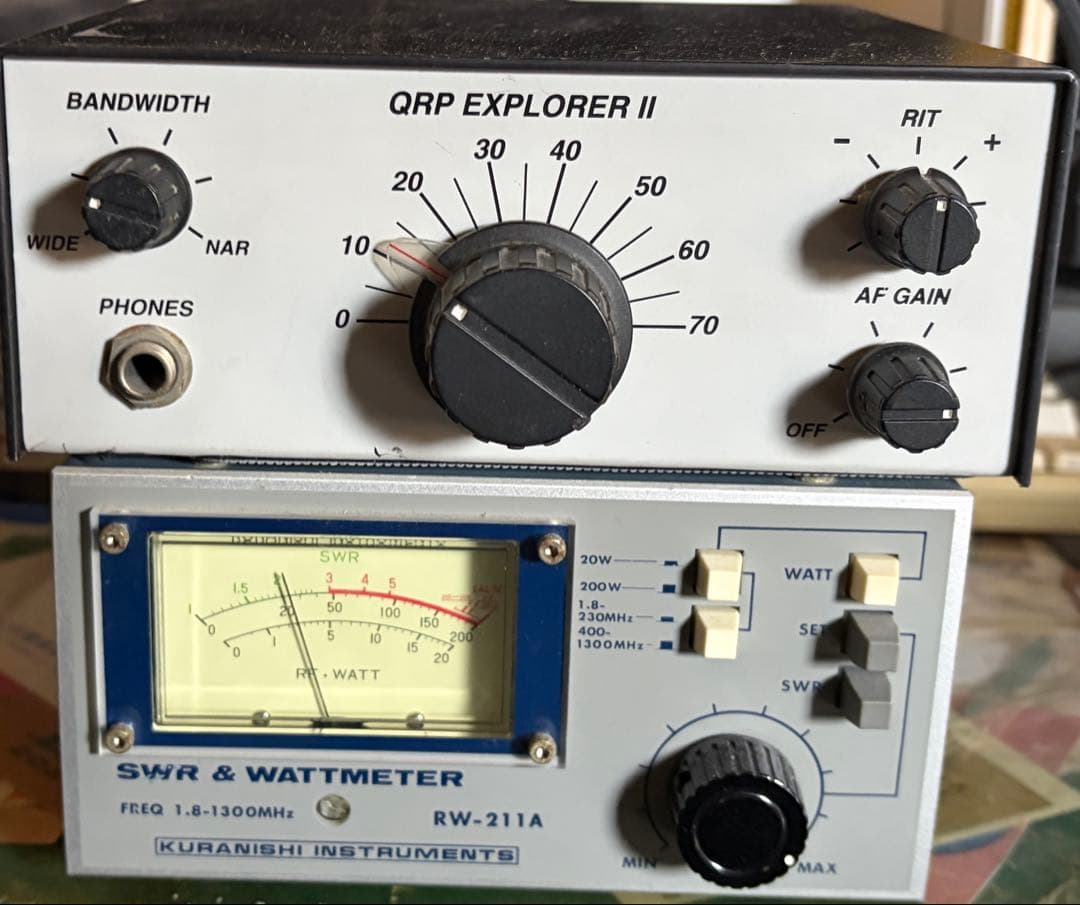10MHz 3W CWトランシーバー OHR QRP EXPLORER II