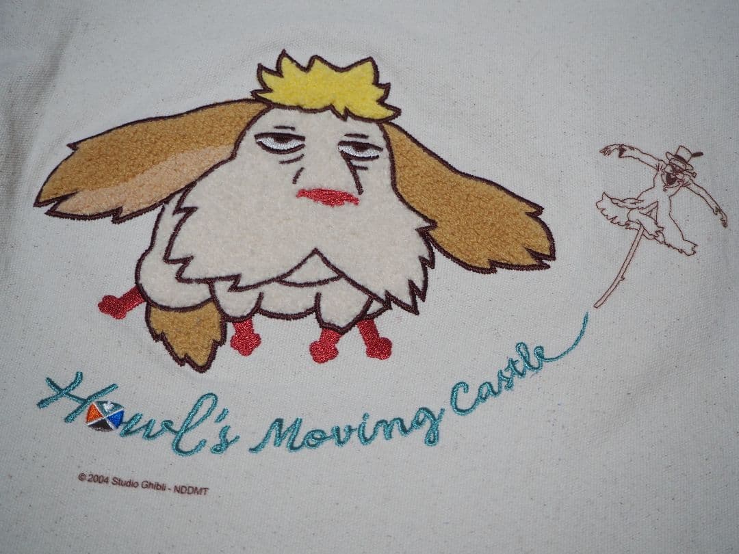 完売品　ハウルの動く城　トートバッグ 　ヒン　ジブリパーク