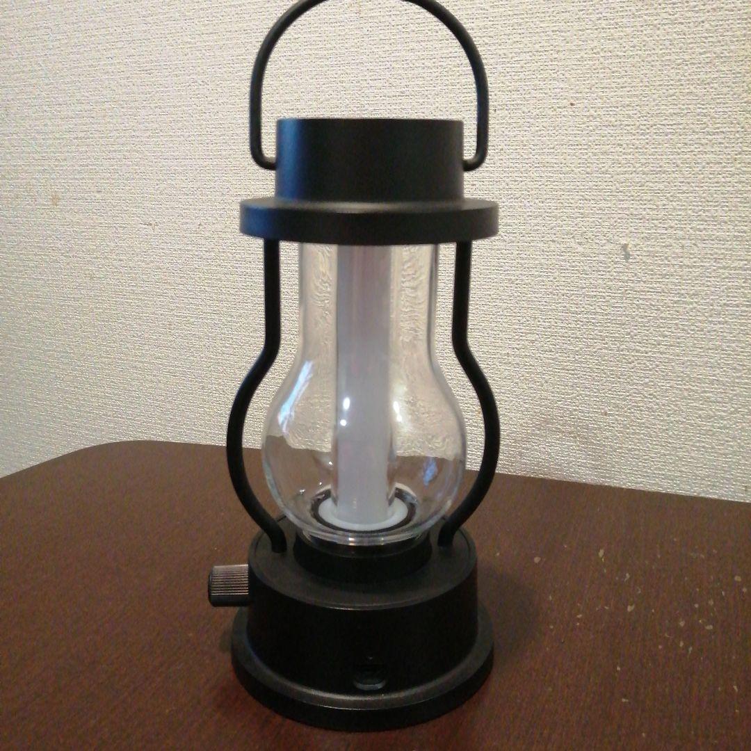 美品　BALMUDA バルミューダ ランタン　L02A-BK　LED